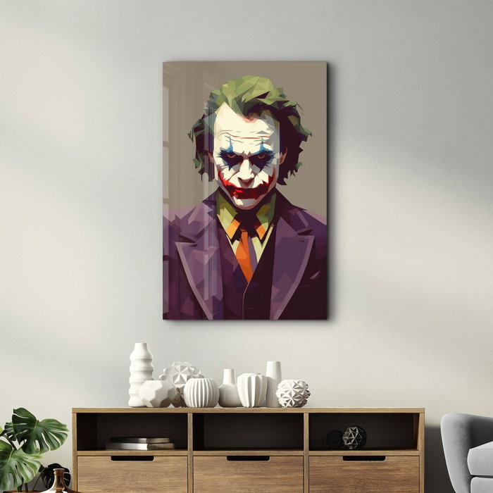 Wallity Pintura Decorativa de Vidrio Templado Multicolor 46 x 72 cm